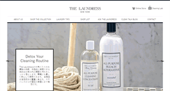 Desktop Screenshot of laundress.jp